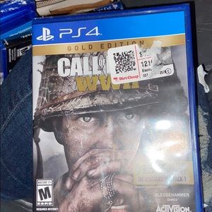 Call of duty ww2 gold edition ps4 unopened!